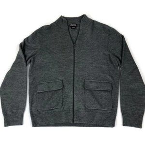 Micheal Kors Men's Zip Up Sweater Jacket Like New